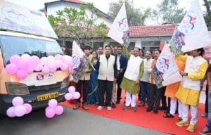 मुख्यमंत्री ने रथ के जरिये अयोध्या भेजा मनोकामना संदेश